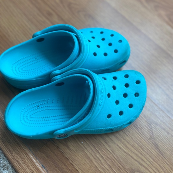 Crocs Light Blue Size M 5 W 7 - Picture 12 of 15
